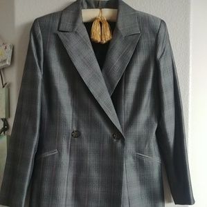 Vintage 90s women's business skirt set